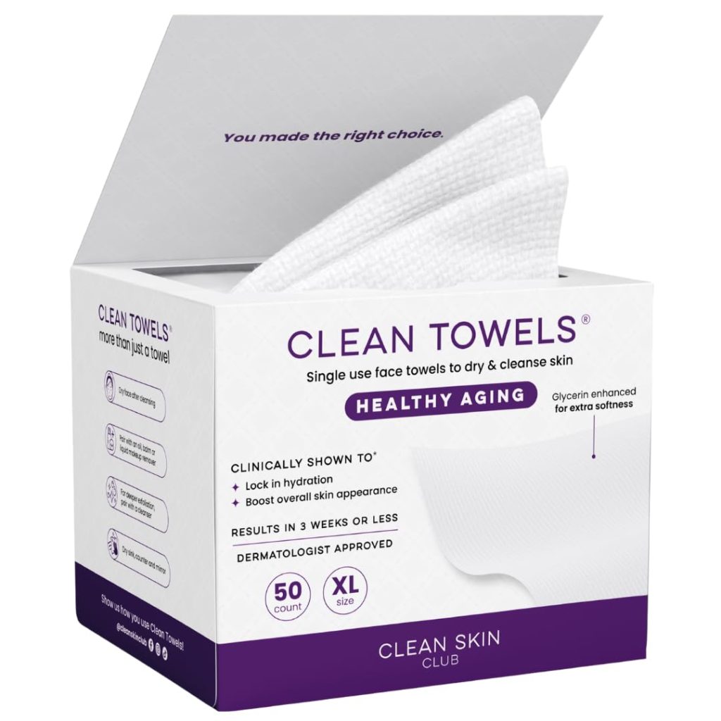 clean skin club towels dupe