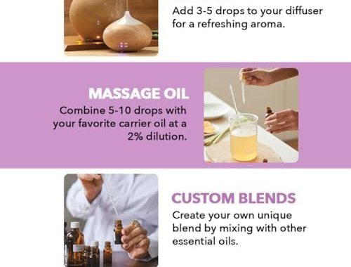 Pure Lavender Oil: 100% Pure Lavender Essential Oil for Skin and Hair Benefits